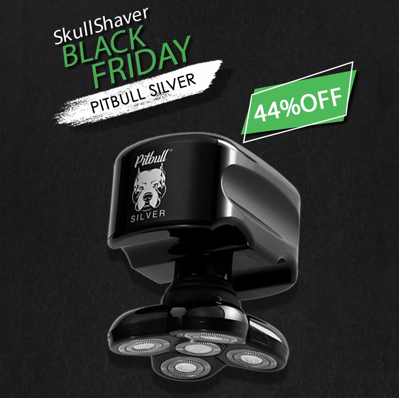 Pitbull Silver Plus Head and Face Shaver